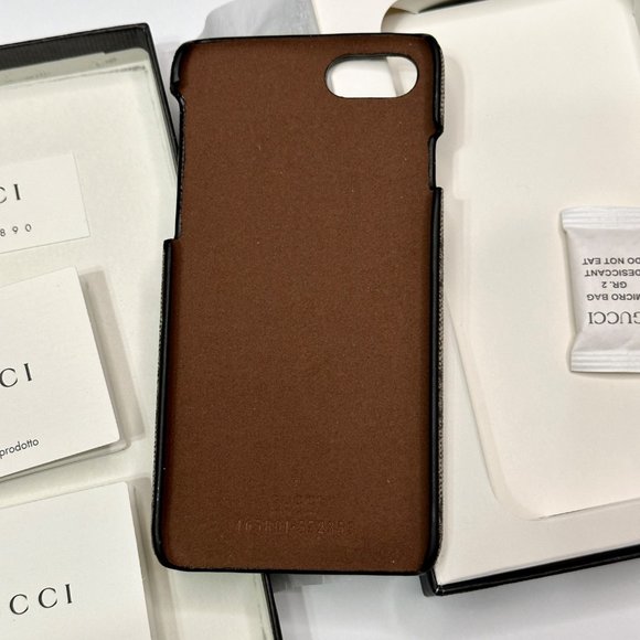 NIB GUCCI Blind For Love IPhone 7 GG Monogram Bumble Bee Cover - Picture 8 of 11